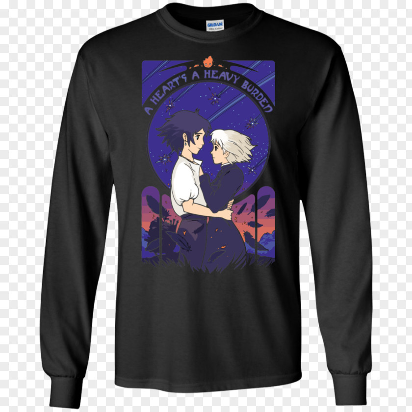 Howls Moving Castle Coloring Pages T-shirt Hoodie Clothing Sleeve PNG