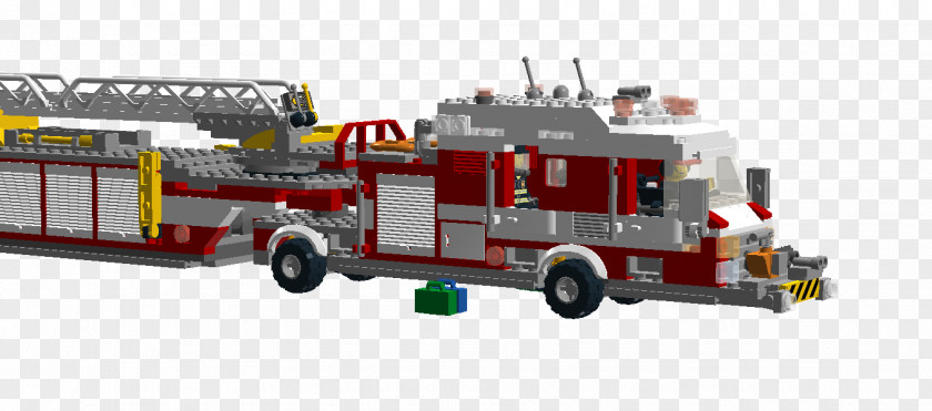 Lego Fire Truck Engine Department Public Utility Motor Vehicle Cargo PNG