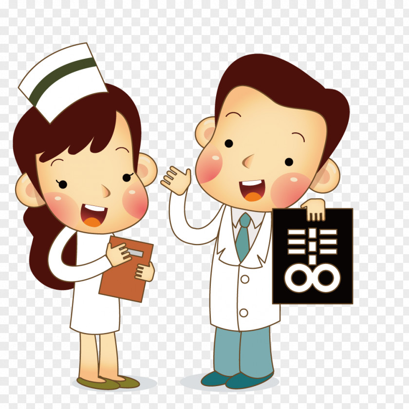 Take X-rays Of Doctors And Nurses Nursing Animation Physician PNG