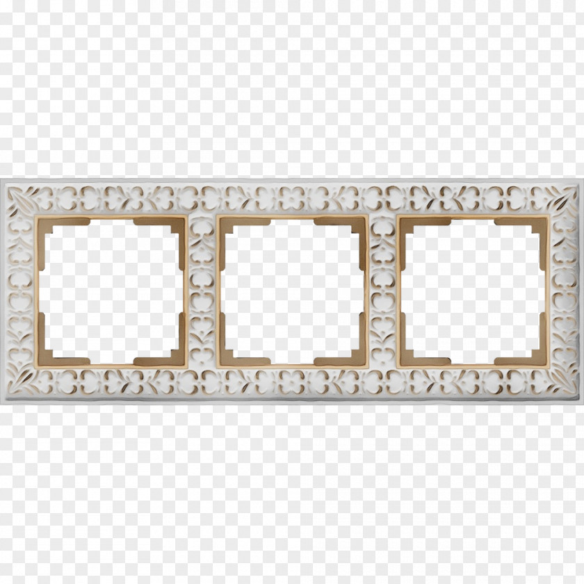 Wall Plate Beige Rectangle PNG