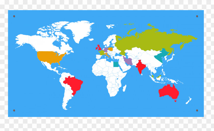 World Map Globe Дүние жүзінің саяси картасы PNG