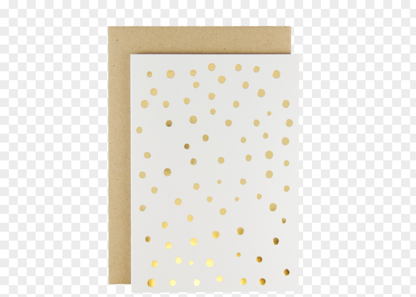 Gold Spots Paper Polka Dot Greeting & Note Cards Leaf PNG