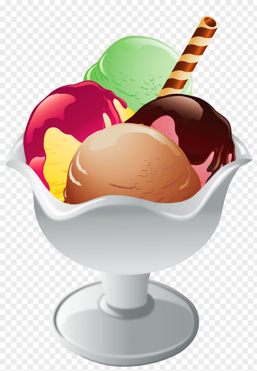 Ice Cream Sundae Transparent Picture Cone PNG