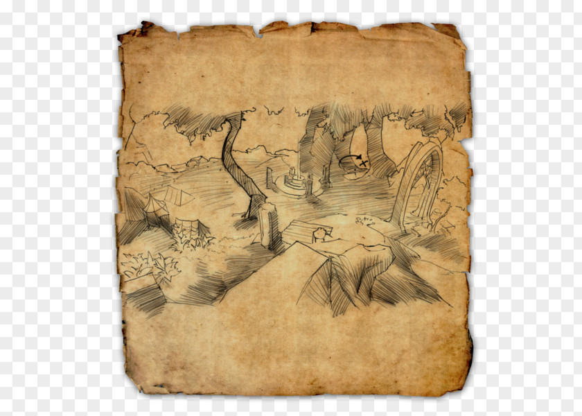 Map The Elder Scrolls Online Treasure Ogre PNG