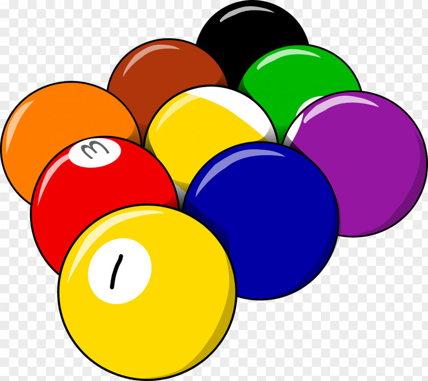 Table Tennis Nine-ball Billiard Ball Pool Clip Art PNG