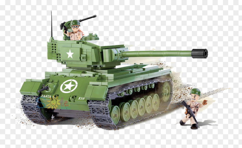 Tank Cobi M26 Pershing Toy Block Construction Set PNG