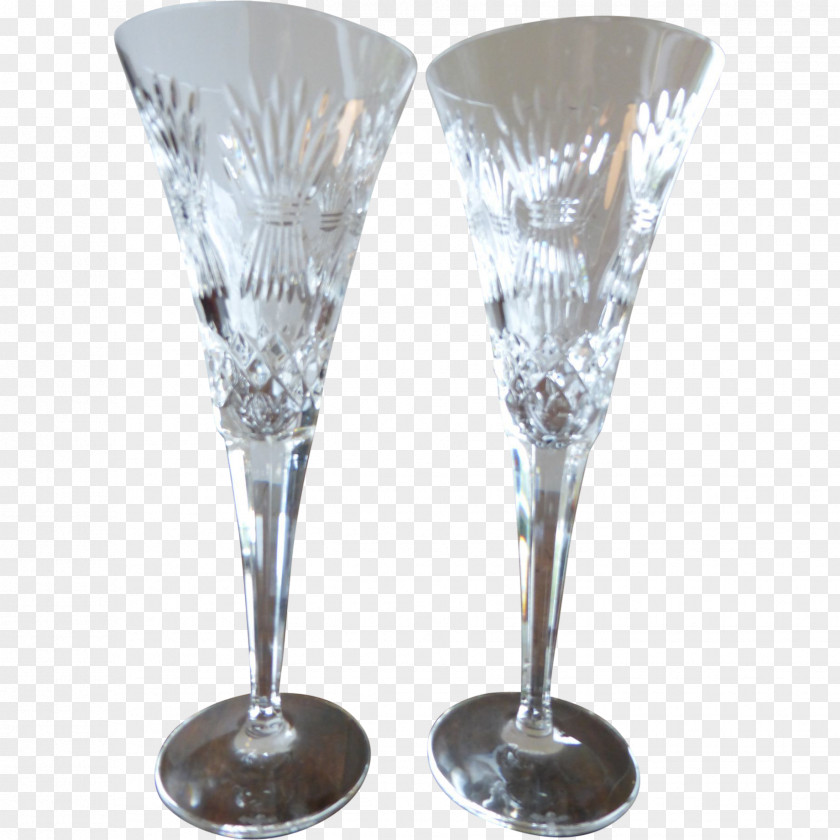 Champagne Waterford Crystal Glass Wine PNG