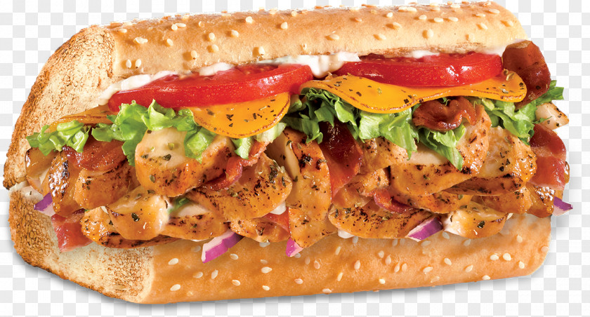 Mushroom Submarine Sandwich Chicken Quiznos Meat PNG