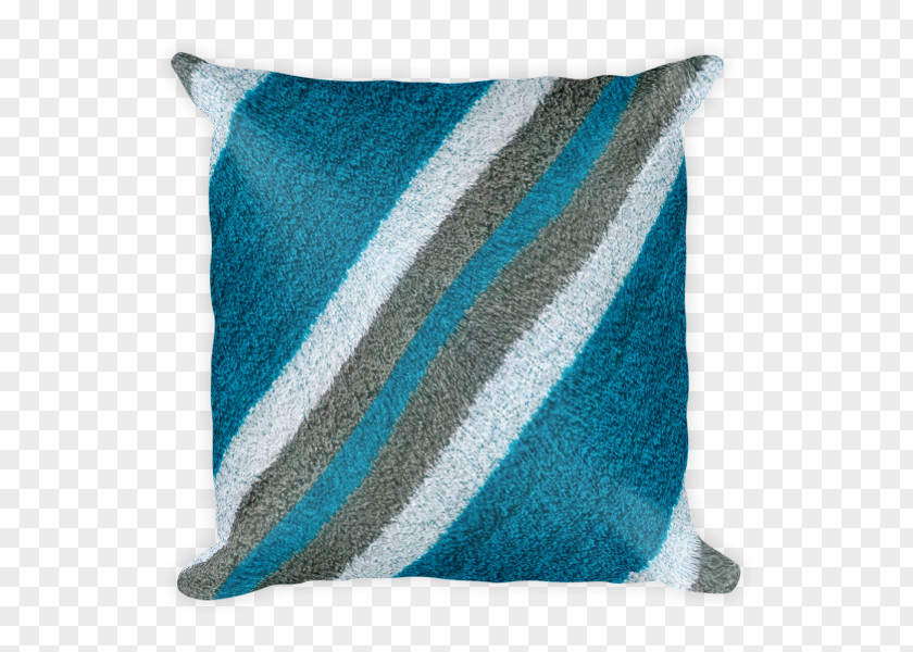 Pillow Throw Pillows Cushion Turquoise PNG