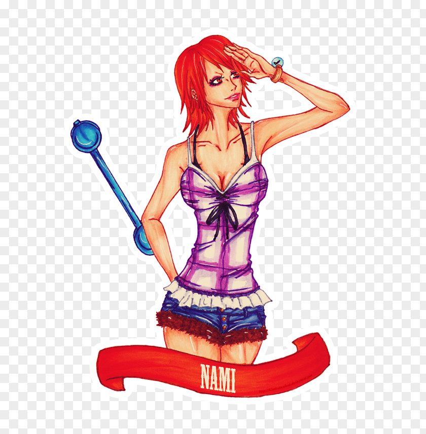 Pirate's Log Buggy Nami One Piece The Diary Of Jane PNG