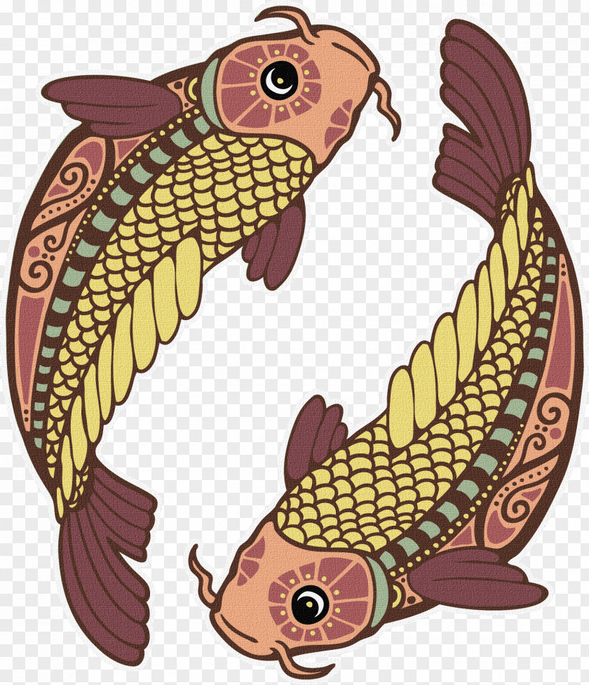 Pisces Pisces: February 19 To March 20 Horoscope Zodiac Astrology PNG