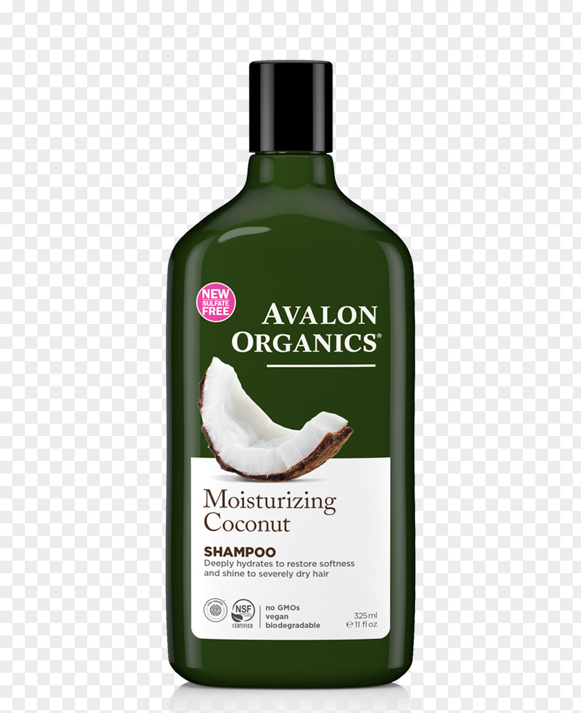 Shampoo Coco Avalon Organics Nourishing Lavender Hair Conditioner Care Biotin B-Complex Thickening PNG
