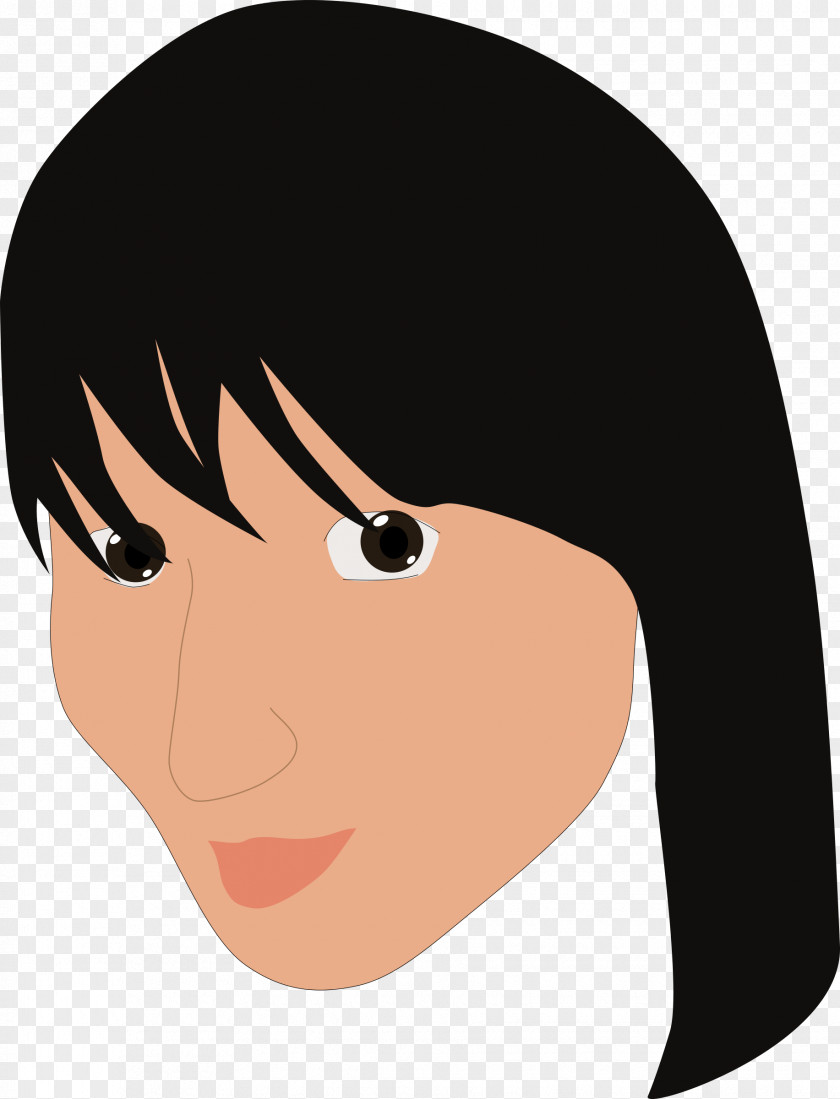 Women Face Woman Clip Art PNG