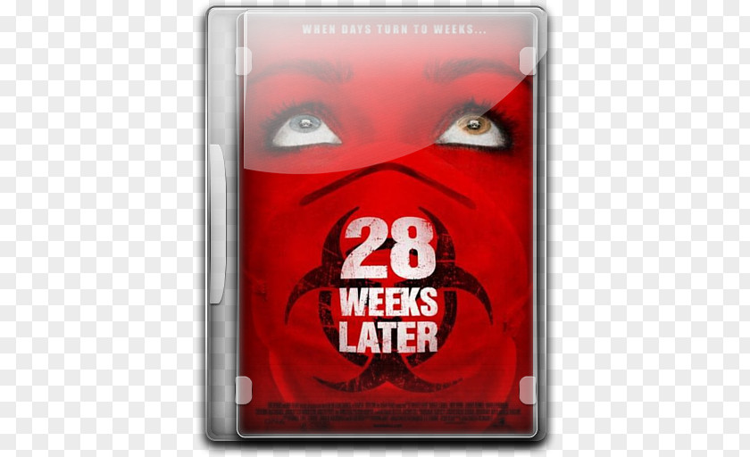 28 Weeks Later V3 Electronic Device Technology Red Font PNG