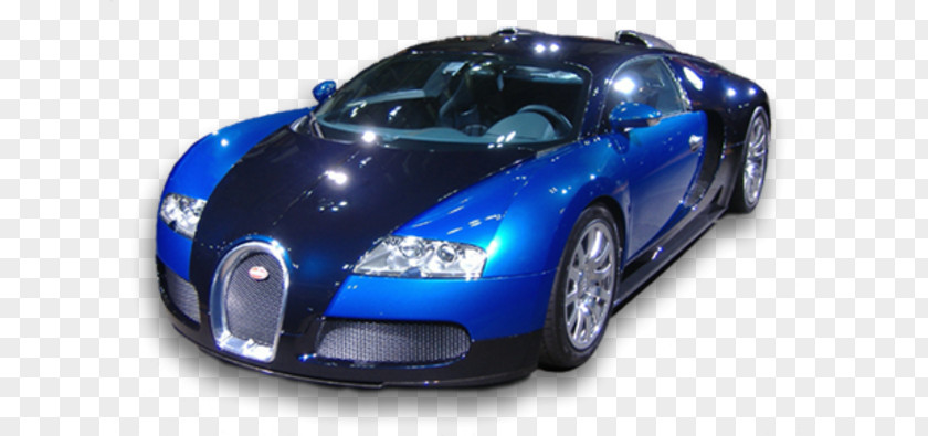 Blue Sports Car 2011 Bugatti Veyron Luxury Vehicle Lamborghini Aventador PNG