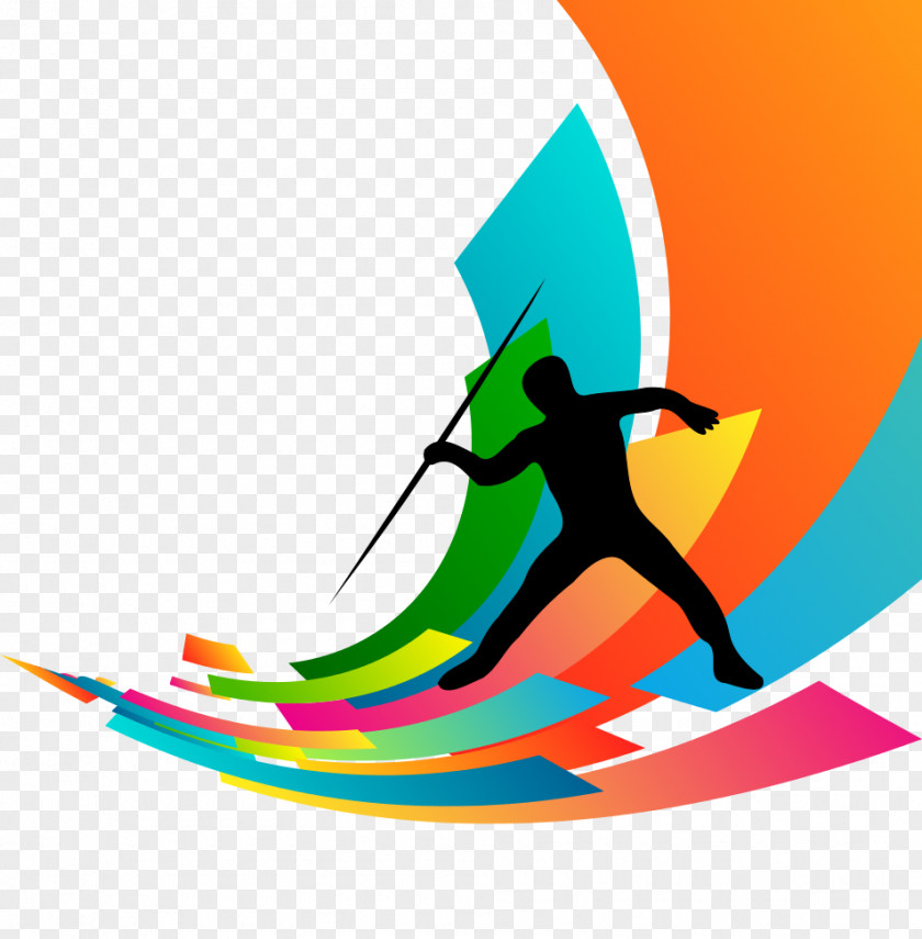 Javelin Throw Athletics Clip Art PNG