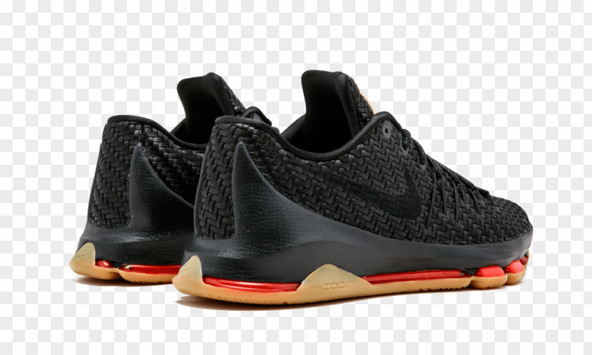 Nine Black Kd Shoes Sports Sportswear Nike Walking PNG