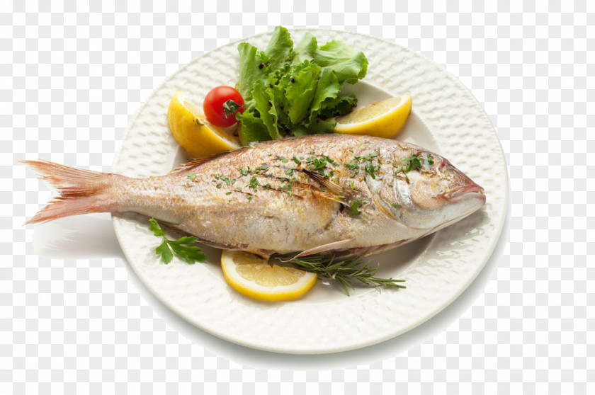 Steamed Fish Fried Dish Cooking Recipe PNG