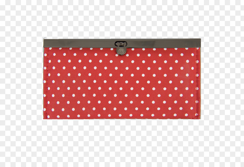 Wallet Red Fashion Polka Dot Bag PNG