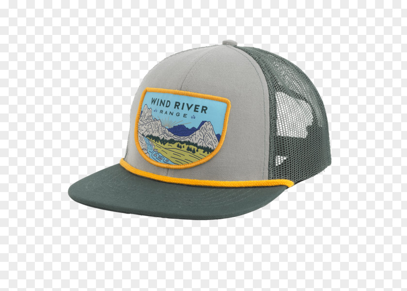 Baseball Cap Wind River Range Trucker Hat PNG