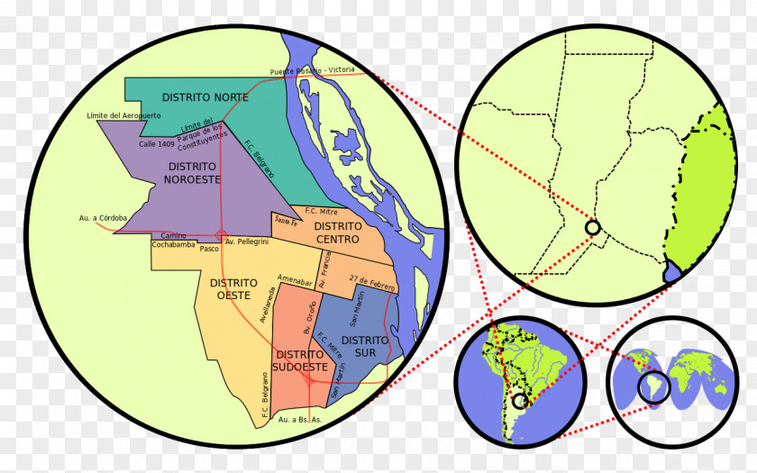 Map Santa Fe Banco Municipal De Rosario Clip Art Districts Of PNG