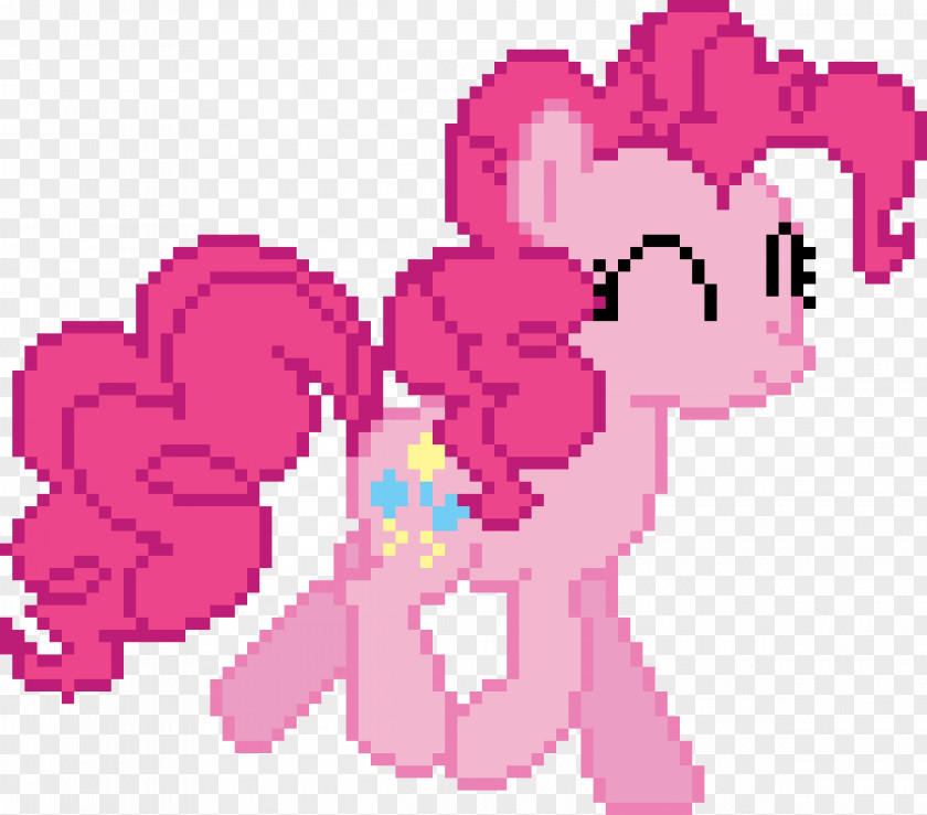 Pixel Pinkie Pie Rainbow Dash Art My Little Pony Clip PNG