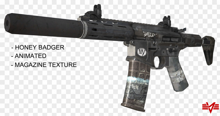 Weapon Call Of Duty: Ghosts Honey Badger Black Ops III Infinite Warfare PNG