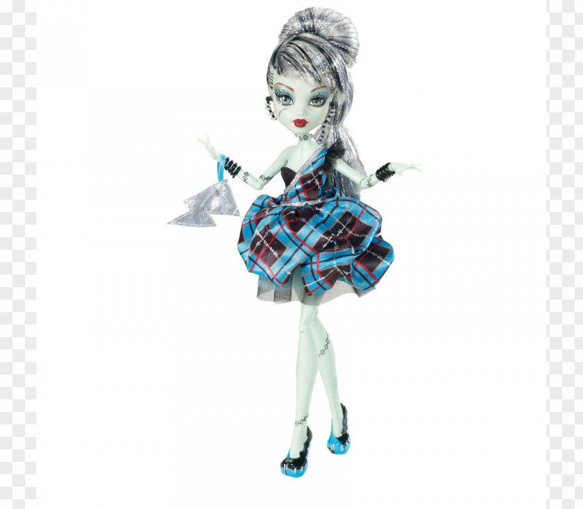 Doll Frankie Stein Clawdeen Wolf Monster High Fashion PNG