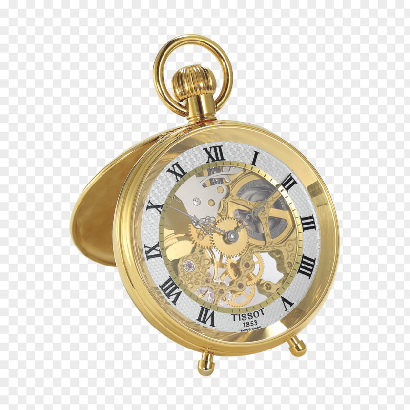 Modern Pocket Watch Tissot Specials Mechanical T86.4.701.23 Epos PNG