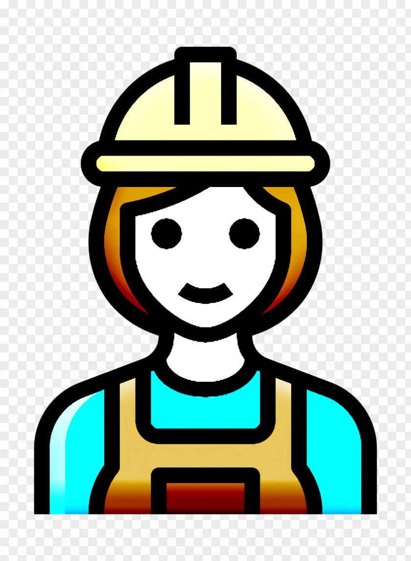 Occupation Woman Icon Builder PNG