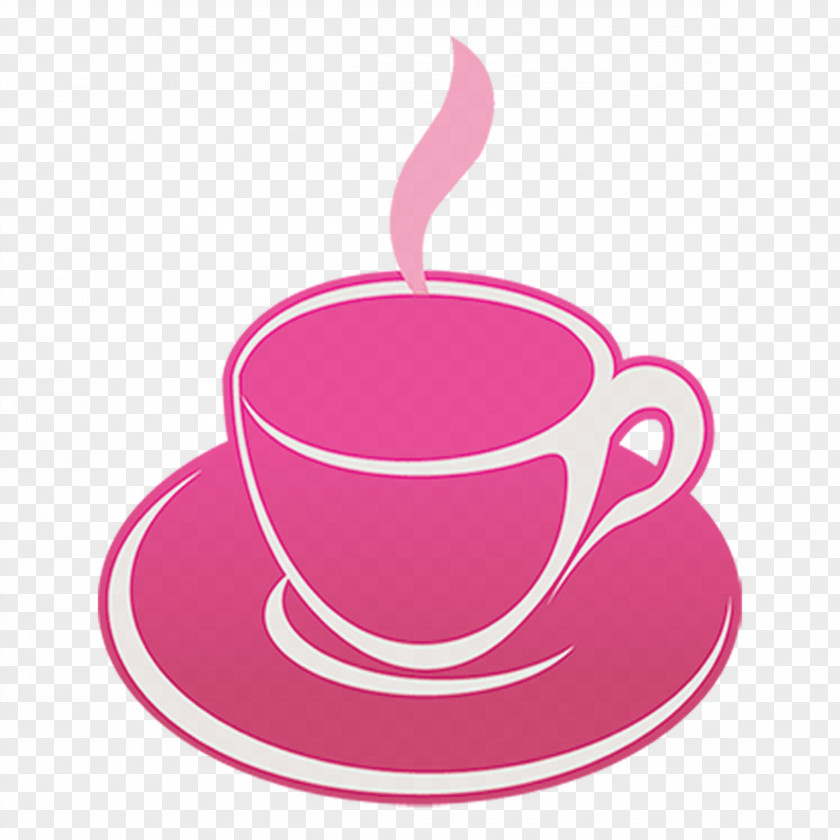 Pink Mug Coffee Cup Teacup PNG