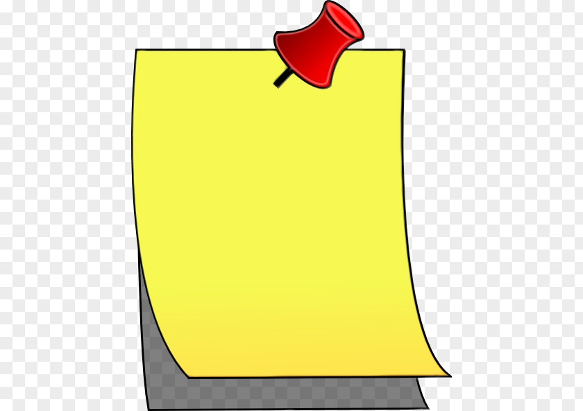 Red Flag Paper Post-it Note PNG