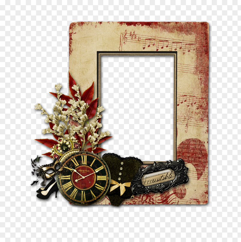 Watch Decorative Borders Picture Frame Photography Illustration PNG