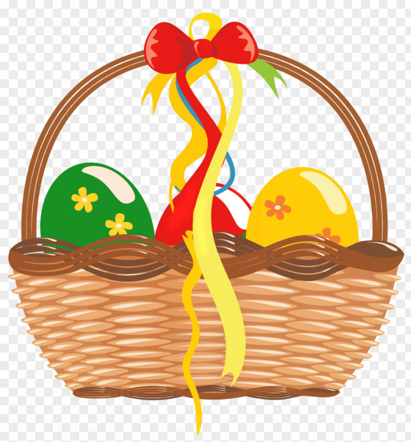 Clip Art Picnic Baskets Food Gift Easter Basket PNG