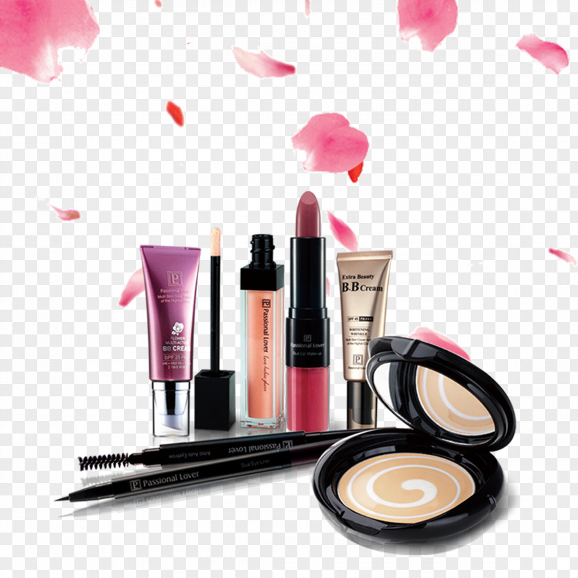 Lipstick Beauty Makeup Home Cosmetics Toiletry Bag Brush PNG