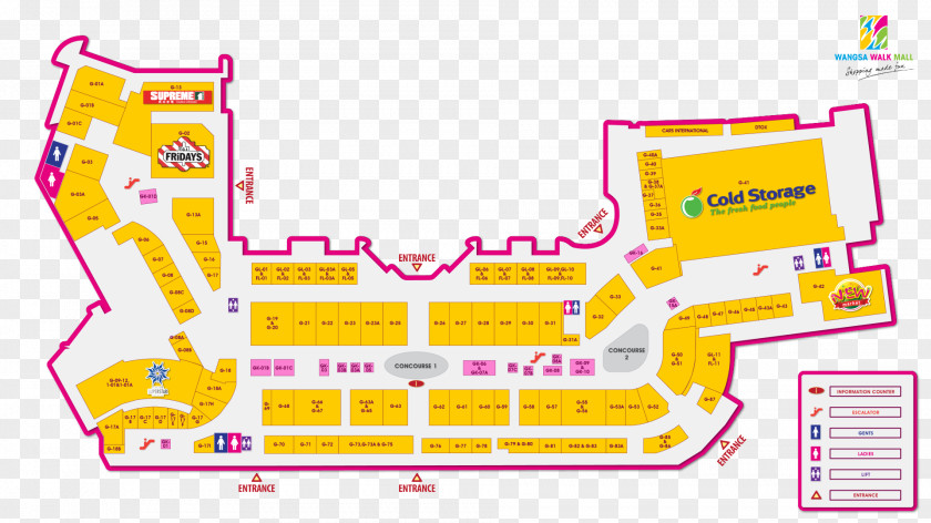 Map Wangsa Walk Mall Shopping Centre Lot 10 PNG