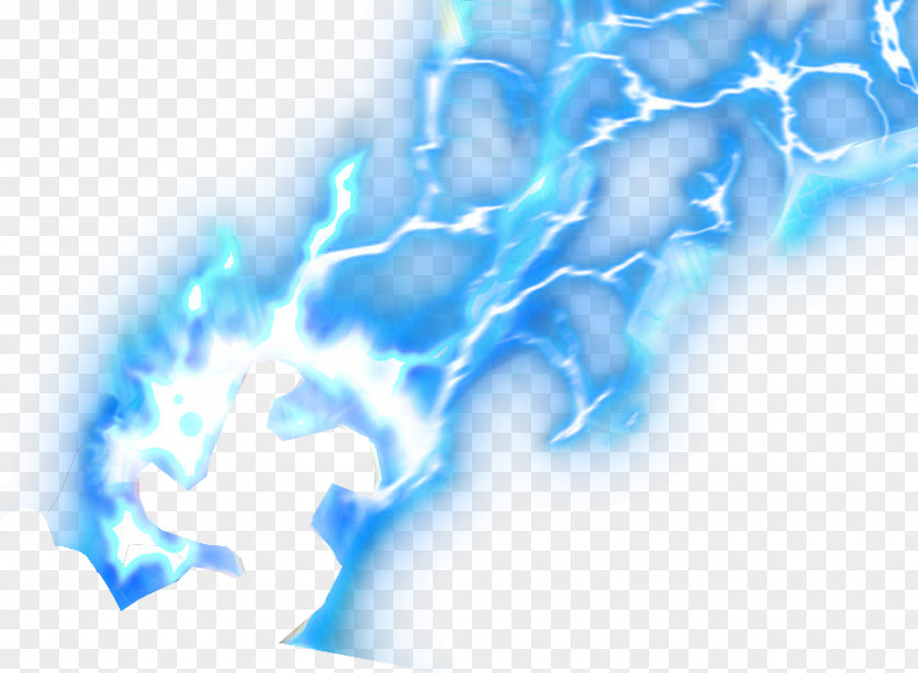 Blue Abstract 3D Rendering Video Game PNG