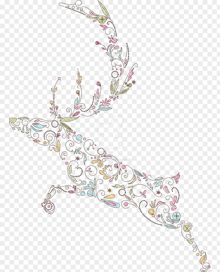 Deer Reindeer Christmas PNG