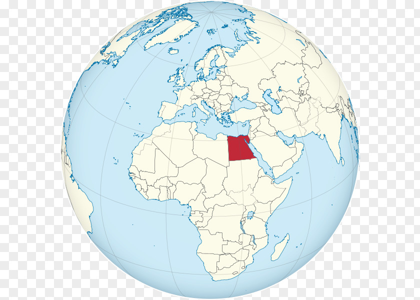 Egypt Tunisia World Globe Algeria PNG