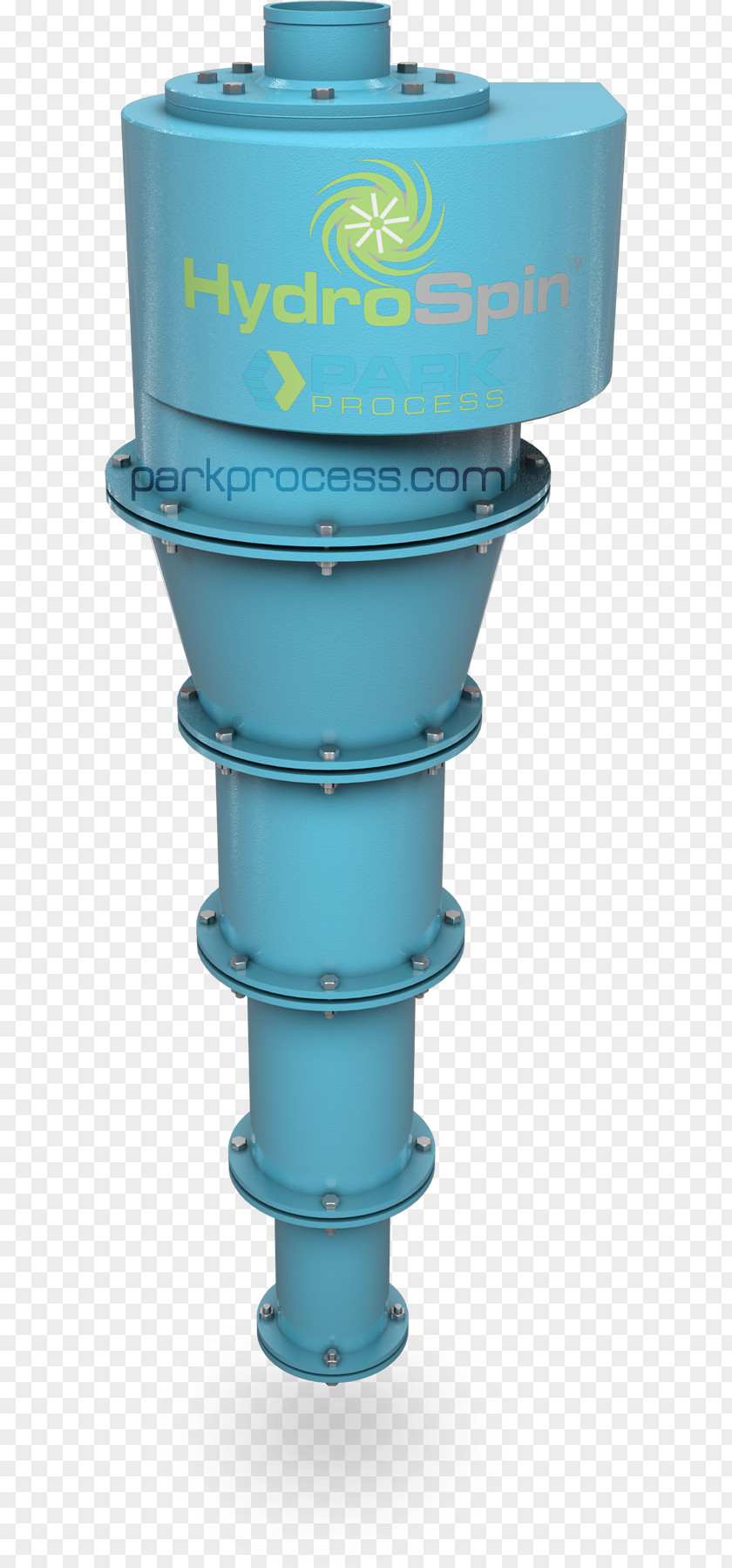 Seperation Hydrocyclone Cylinder Water Separation Process PNG