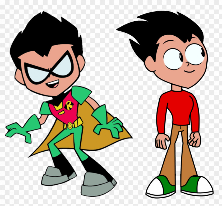 Teen Titans Dick Grayson Robin Tim Drake Starfire Raven PNG