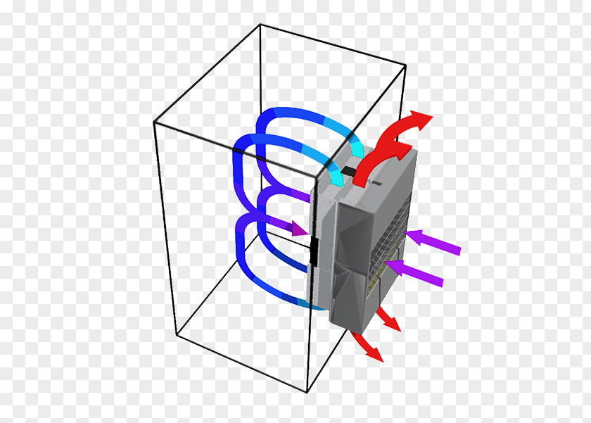 Airflow Thermoelectric Cooling Electrical Enclosure Effect Electricity Cooler PNG