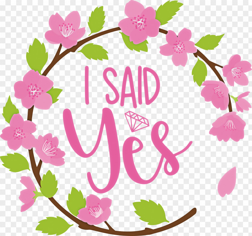 I Said Yes She Said Yes Wedding PNG