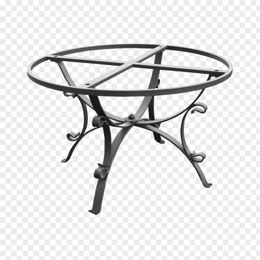Table Furniture Wrought Iron House PNG