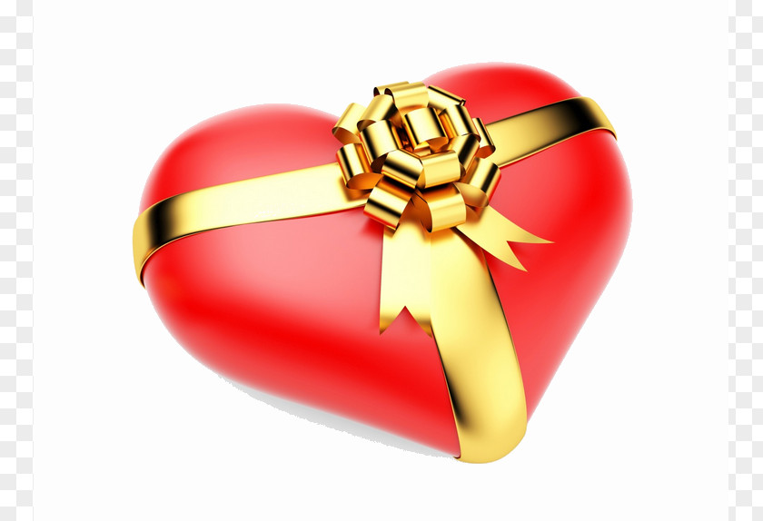 Heart Gift Valentine's Day Clip Art PNG