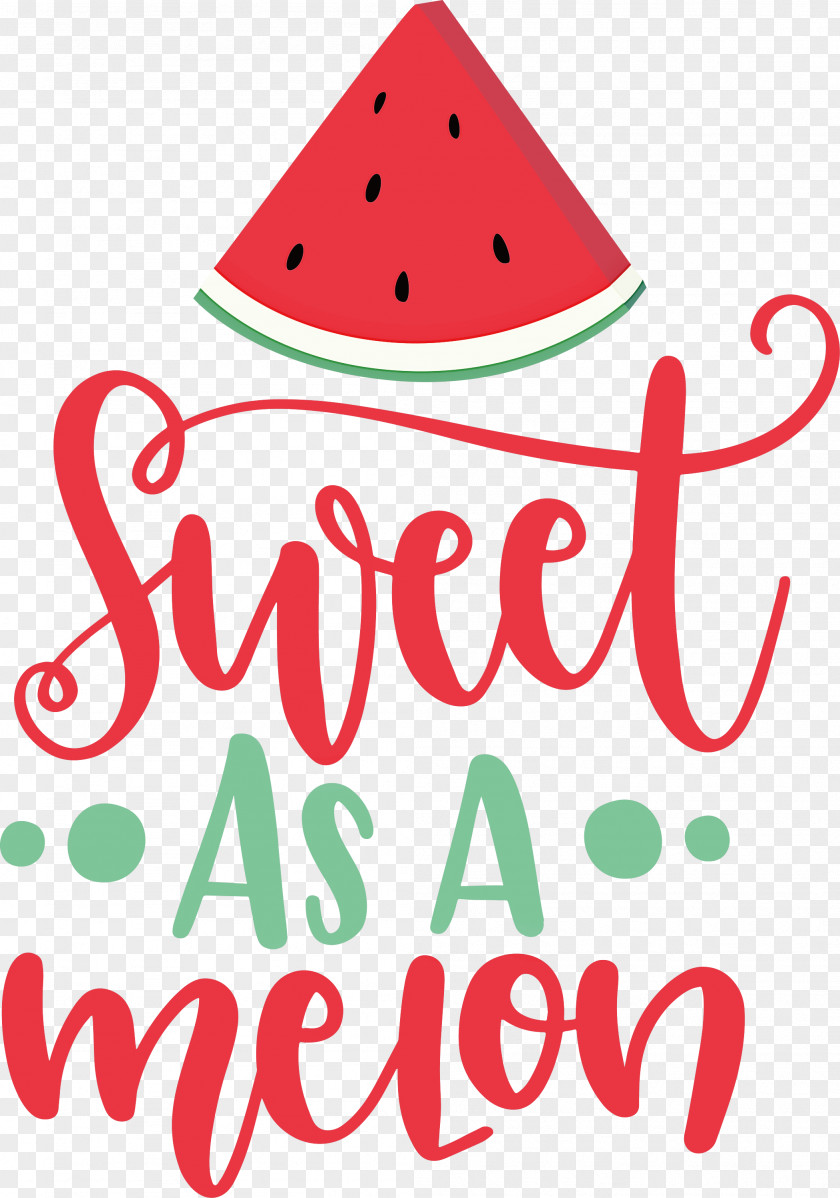 Sweet As A Melon Watermelon PNG