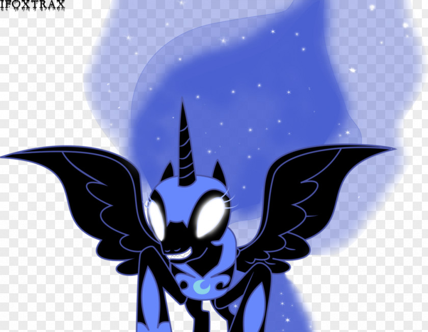 1/2 Moonlight Princess Luna Moon Rarity Solar Eclipse Nightmare PNG