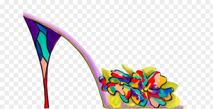 Beautiful High Heels Shoe High-heeled Footwear You Can Heal Your Life Fashion Illustration PNG