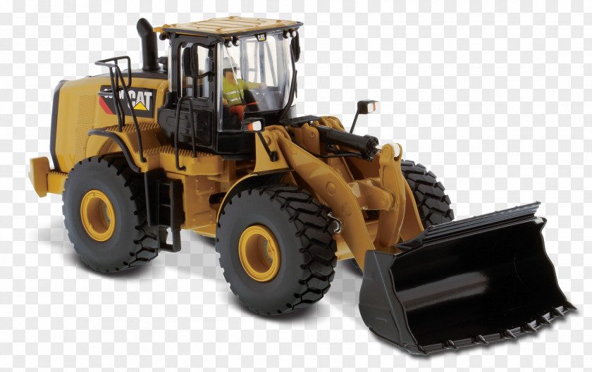 Caterpillar Inc. Loader Die-cast Toy 1:50 Scale Die Casting PNG
