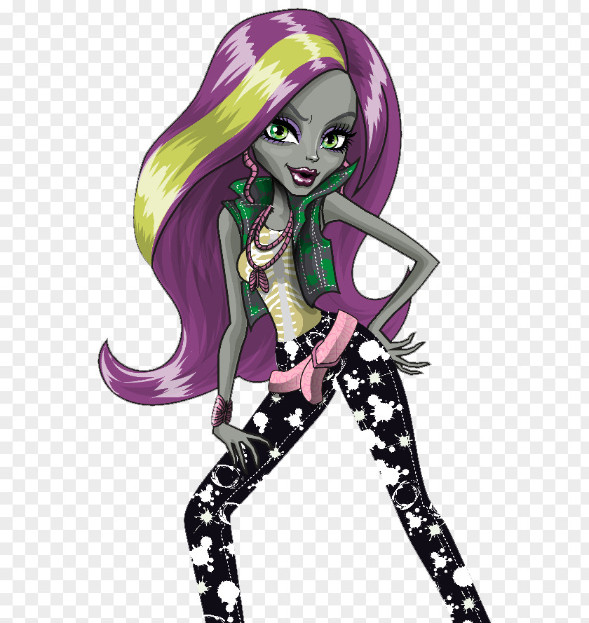 Doll Monster High Frankie Stein OOAK PNG